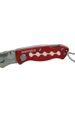 Great Neck 58116 Sheffield Mini Ultimate Folding Lock Back Utility Knife, 5" OAL, 12/pack Cheap