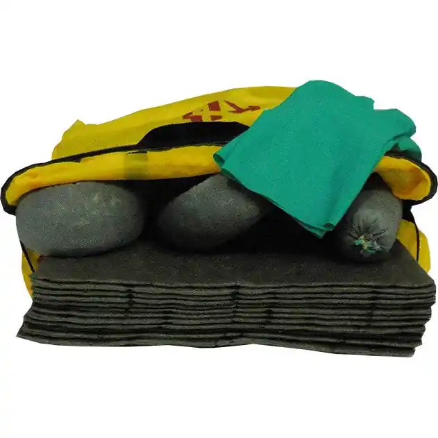 FyterTech NPSSK6SRBU SK6-SRB-U Essentials Small Carry Bag Universal Spill Kit 6 Gallon 810042000000 New Release