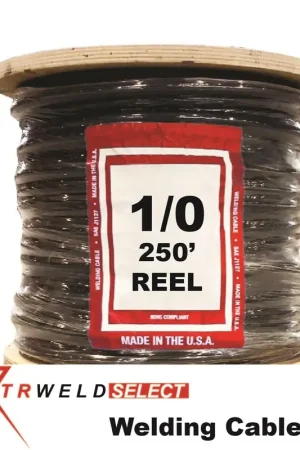 XTRweld Select WCS1/0B-250 Welding Cable, 600V, 1/0 AWG, 250' Best Choice