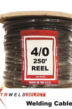 Special Discount XTRweld Select WCS4/0B-250 Welding Cable, 600V, 4/0 AWG, 250'