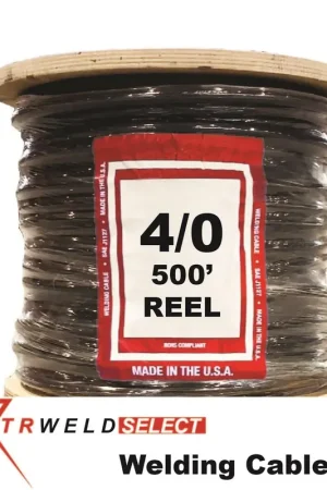 XTRweld Select WCS4/0B-500 Welding Cable, 600V, 4/0 AWG, 500' Limited Offer