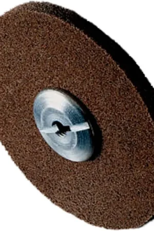 3M 048011155326 Scotch -Brite EXL Unitized Wheel - 3 in x 1/2 in x 1/4 in 2A MED Free Returns