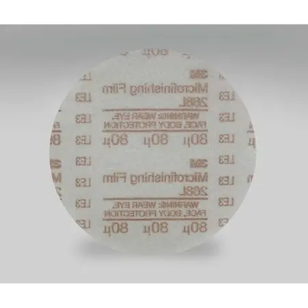 3M 60020003020 Hookit Microfinishing Film Type D Disc 268L 6 in x NH 80 Micron Brand New