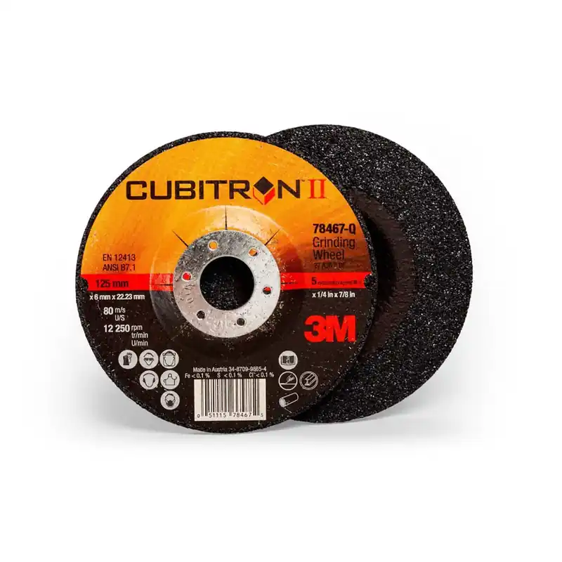 3M XC991187920 Cubitron II Depressed Center Grinding Wheel T27 - (78467 -Q) - 5 in x 1/4 in x 7/8 in Deal