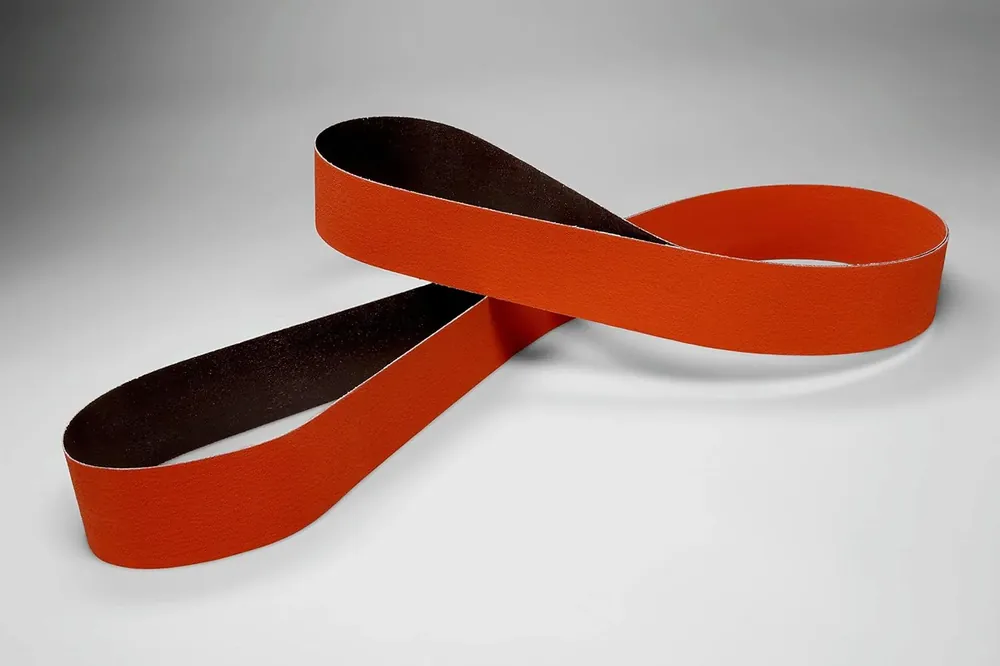 Hassle-Free Returns 3M 60440227613 Cubitron II 984F Coated Ceramic Orange Sanding Belt - 3 in Width x 132 in Length