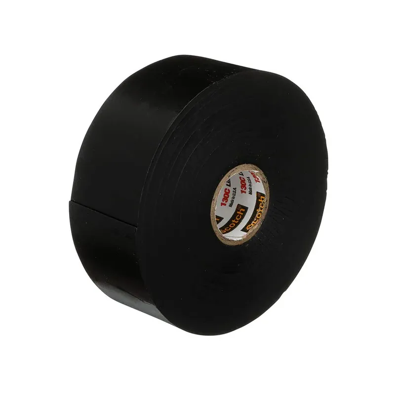 Best Choice 3M 80610833412 Scotch Linerless Electrical Splicing Tape for Wires and Cables Black 1-1/2 x 30 ft