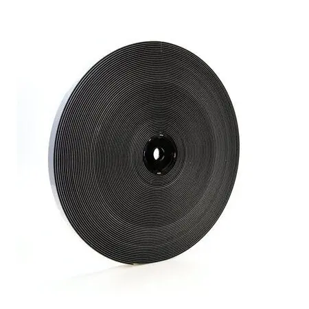 Grab Now 3M 70070428332 Reclosable Fastener Rubber Adhesive 50 yds 1 Wd Black