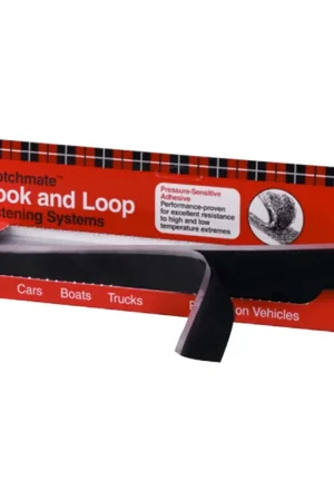 Clearance 3M 70070151876 Fastener PN06480 Black - 1 in x 12 in boxed - 12 strips per carton/box - 6 boxes per case. 72 strips per case.