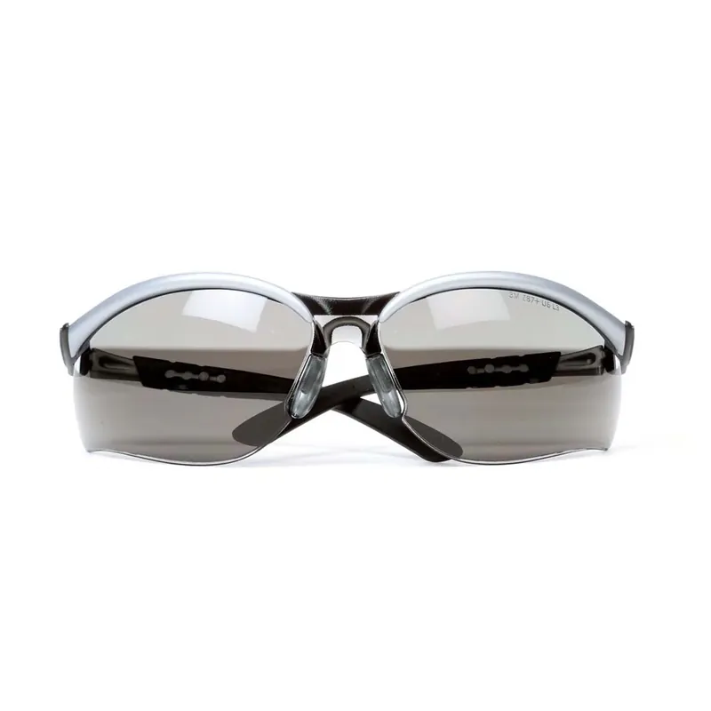 Premium BX 11381-00000-20 3M Protective Eyewear 11381 -00000 -20 Gray Anti -Fog Lens - Silver/Black Frame