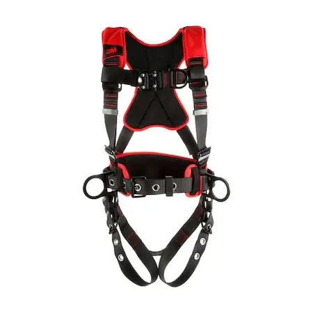 Bargain 3M Protecta 1161225 Full Body Harness Vest Style M/L Polyester Black