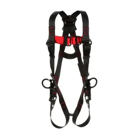 3M Protecta 1161508 Vest-Style Positioning Climbing Harness XL Polyester Black Secure Checkout