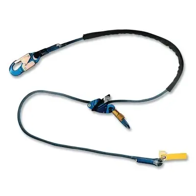 Special Discount 3M 70804493966 DBI-SALA Trigger X Adjustable Rope Positioning Lanyard Blue 10 ft 310 lb Cap Snap Hook