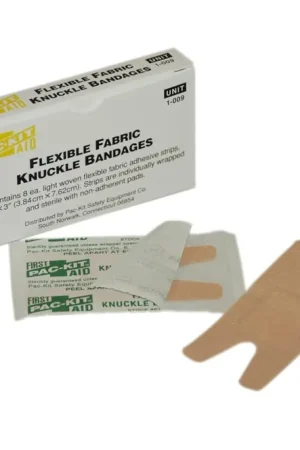 Secure Checkout First Aid Only 1009 Fabric Knuckle Bandages 1.5 in x 3 in Box of 8