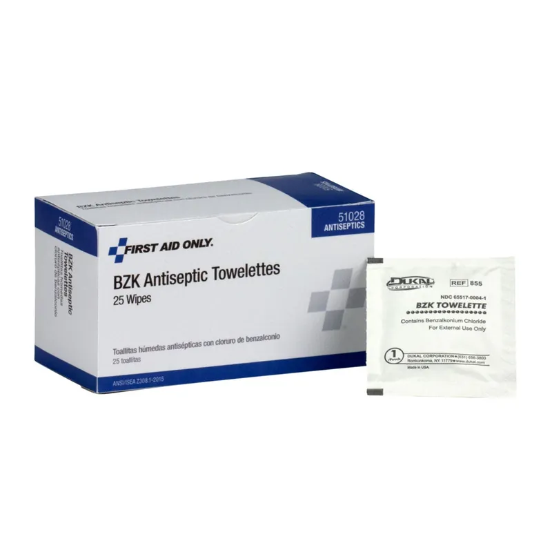 Best Price First Aid Only 51028 BKZ Antiseptic Wipe Individually Wrapped