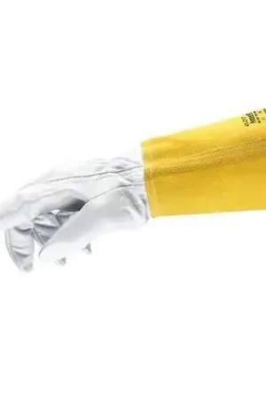 Exclusive Offer Ansell 43-217-10 TIG Welding Gloves Goat Cow Split Leather S10