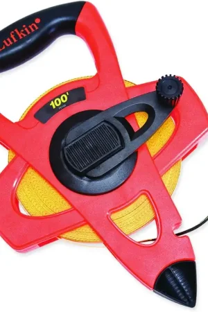 Clearance Lufkin FE300 300 Feet Hi-Viz Fiberglass Tape Measure