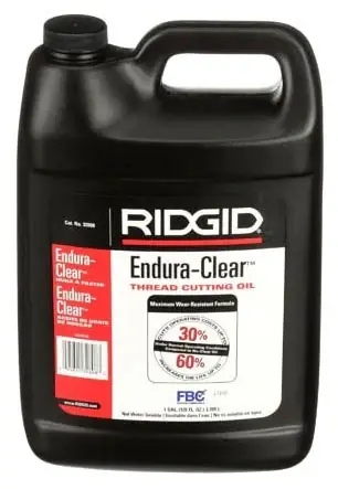 Ridgid 32808 Endura-Clear Thread Cutting Oil 1 Gallon Limited Offer