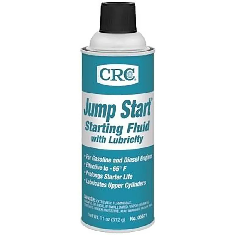 High Quality CRC 5671 Jump Start Starting Fluid with Lubricity 11 wt oz Aerosol Can