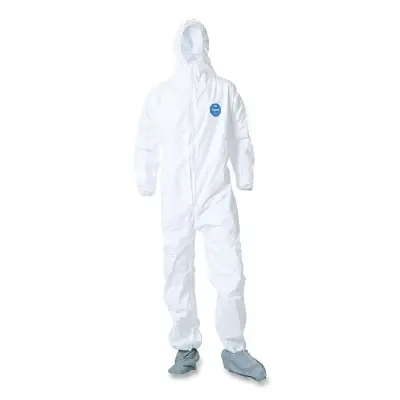 DuPont TY122SWH5X002500 Tyvek 400 Coverall Standard Offering (5X-Large) Super Sale