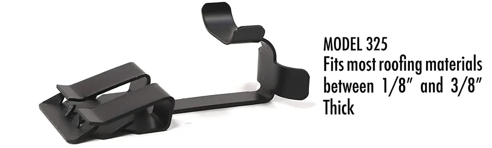 Radiant Solutions Co. 25pk 0.325"H Shingle GripClip Roof Clips for De-Icing Cable Place Order