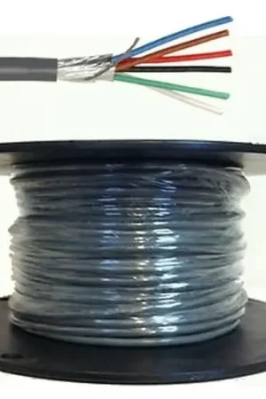 ASE (Automated Systems Engineering, Inc.) CS-50 #22 AWG 6 Conductor Shielded 300V Cable Super Sale