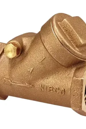 Brand New NIBCO NL74008 T-413-Y 3/4 Inch Bronze NPT Check Valve