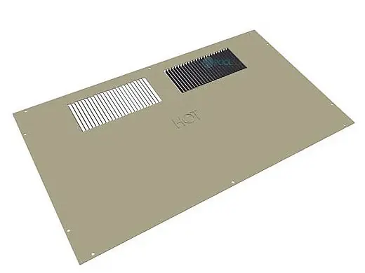 Place Order Hayward FDXLTFC1400 Flue Cover Top Replacement for Hayward H400FD Universal H-Series Low Nox Pool Heater