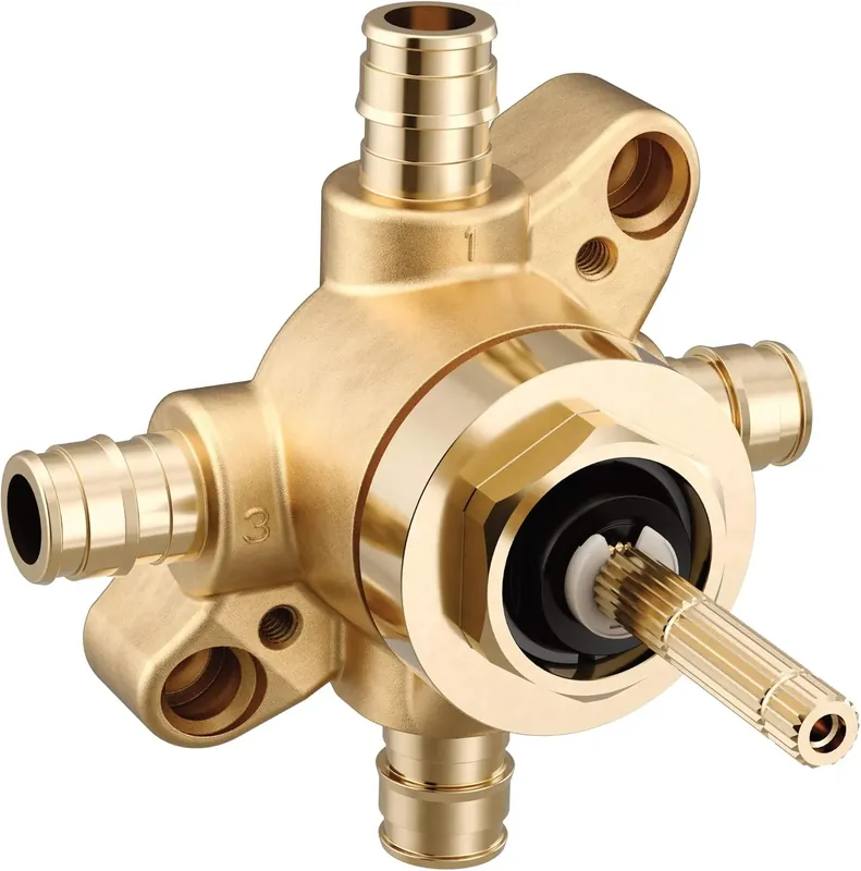 Moen U231CX M-CORE 2 or 3 Function Transfer Valve with Cold Expansion PEX Connections - Brass Material Reduced Price