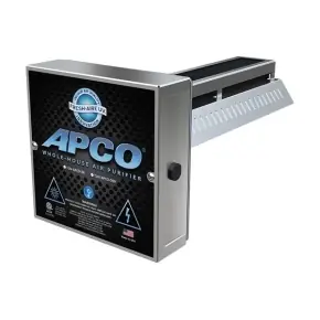 Fresh-Aire UV TUV-APCO-SI2 In-Duct Air Purifier W/ Carbon Matrix, 110-277VAC, 2Y Genuine