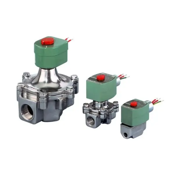 ASCO CONTROLS 8215A040CSA 120/60 110/50 Vac Da 3 2 Way N.C. Gas Solenoid Blocking Valve 7430000 BTU 5 PSI Max 00565 Budget