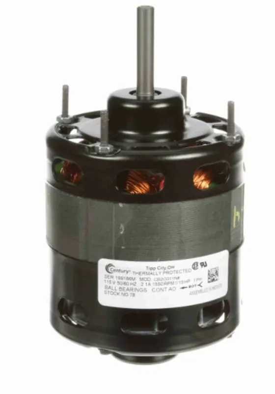 Big Sale Century Motors U78 1/15 HP Heating, Ventilating & Welding Unit Motor, Air Over, Shaded Pole, 60 Hz