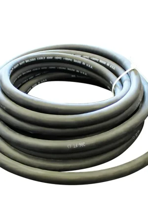 50' Wc 4/0 2014B Toughflex Epdm Welding Cable, Black Exclusive Offer