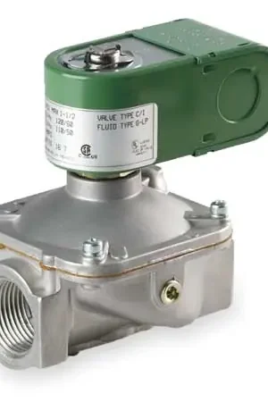 Asco K3A542V 1/2 Inch 120V NC Gas Valve Single Pack Time-Limited