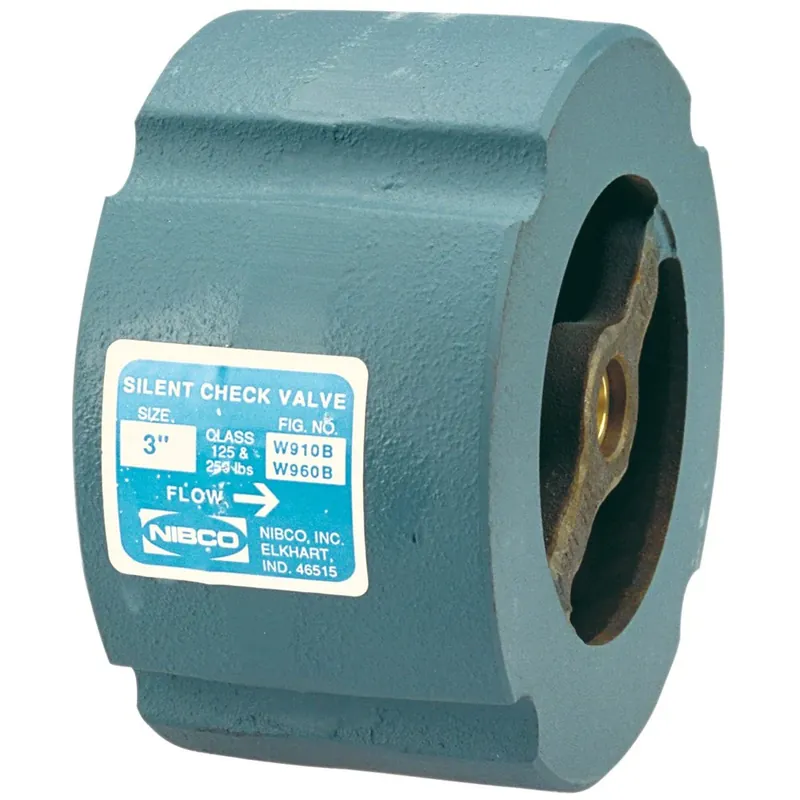 NIBCO NLN100K Check Valve 6 Inch Iron Wafer 125 PSI Trending