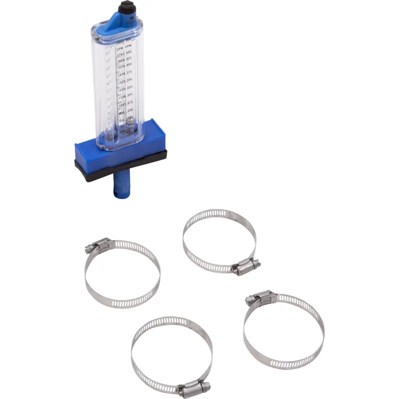 Best Price Rola Chem 570381T Flow Meter for 4 PVC, Top Mount, 125-500 GPM