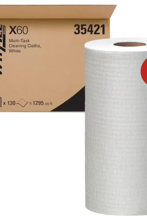 WypAll 35421 General Clean X60 Multi-Task Cleaning Cloths Power Small Roll Secure Checkout