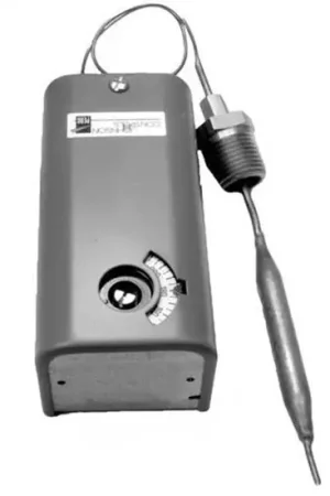 Buy Online Johnson Controls A19ACA-11C Remote Bulb Temp Control; 20/80F Man Reset 6Ft Cap Spst Nema 1 Trane#13080232