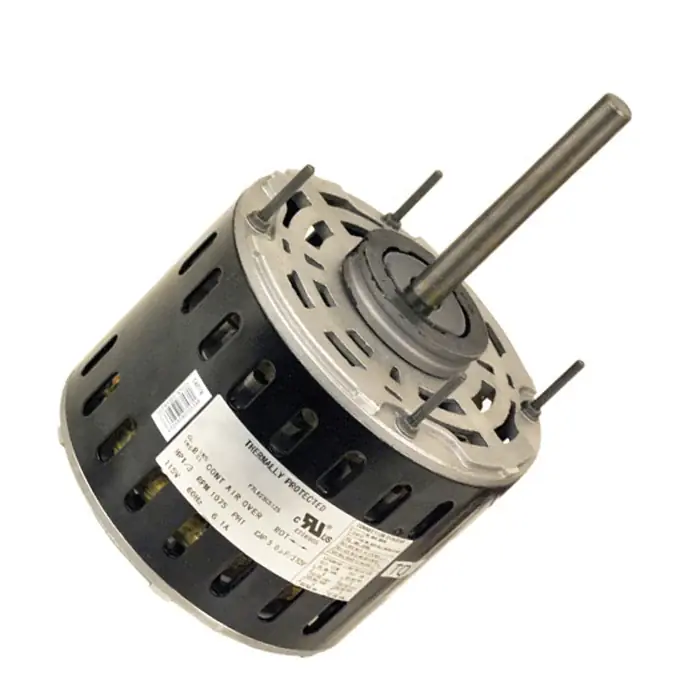 Crafted Proparts PP3590 Electronically Reversible Furnace Blower Motor, 34 hp, 208-230VAC, 1075rpm, 1Ph, Class B, 3Spd, 40degC, 0.5" Shaft Dia, 4" Shaft LG, CSA/UL