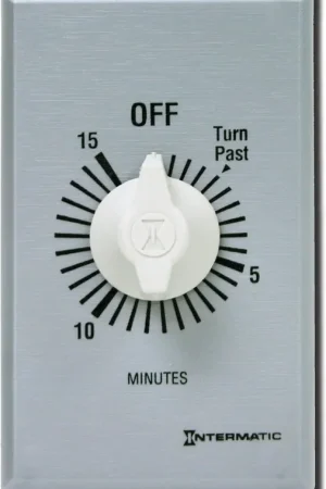 Intermatic FF415M 15-Minute Spring Loaded Wall Timer Today Only