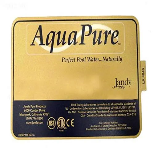 Grab Now Zodiac R0404300 Control Box Top Decal Replacement for AquaPure Water Purification System