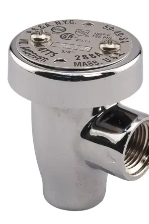 Best Choice Watts LF288AC 0792053 38 TXT Chrome Plt Brass Hot & Cold Water Anti-Siphon Vacuum Breaker Lead Free
