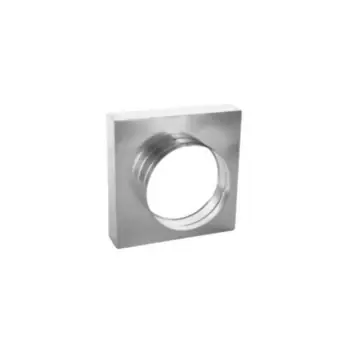 Deal Crown 667PCH9 Square-to-Round Duct Adapter, Galvanized Steel