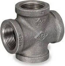 Direct From Factory SMP Valve 310070404 1-14" Class 150 Malleable Iron Black Cross Domestic