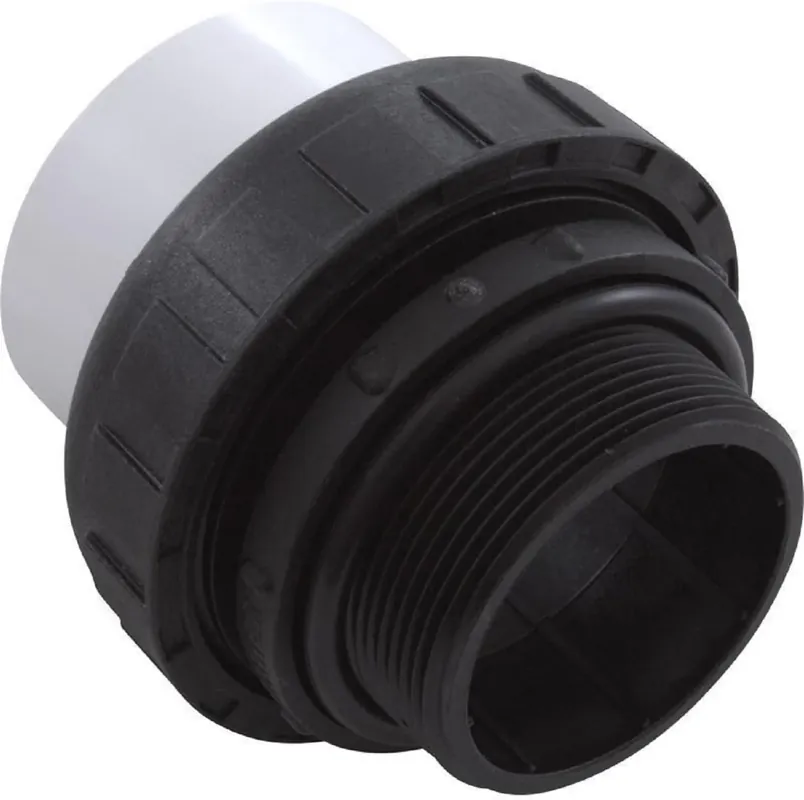 Praher 200-906 High Temp Adapter Union 2 MPT x 2 Slip with O-Ring Secure Checkout