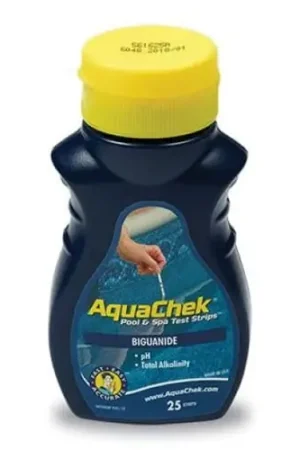 AquaChek 561625A 3-in-1 Blue Biguanide Test Strips 25 Strips Low Price