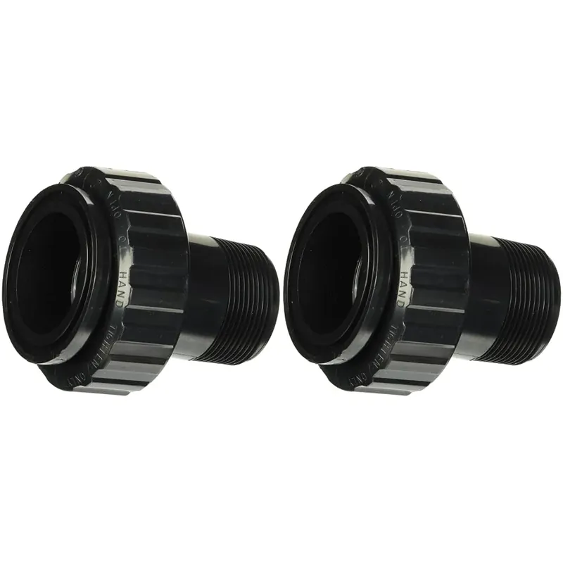 Hayward SP1500UNMPAK1 1-1/2-Inch MIP ABS Male End Union Connector Pak for CL200 and CL220 Series Pools and Spa Chlorine Feeders (Pack of 2) Best Seller