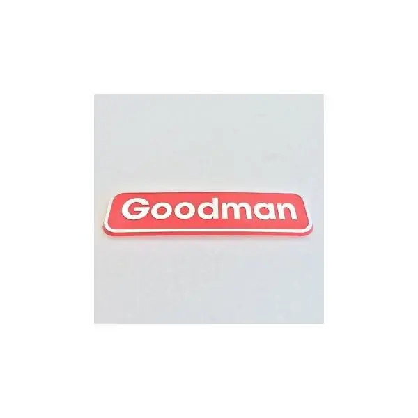 Goodman 0161R00092 Nameplate Goodman Replaces 0161R00009P Instant Buy