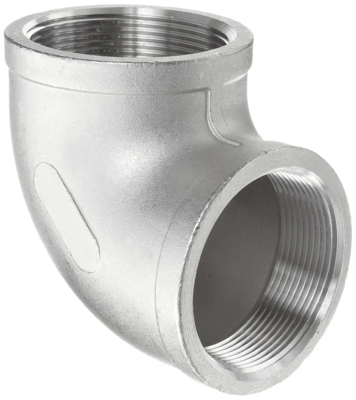 Special Discount Merit Brass K601-20 Stainless Steel 90 Degree Elbow Class 150 1-1/4 Inch FNPT