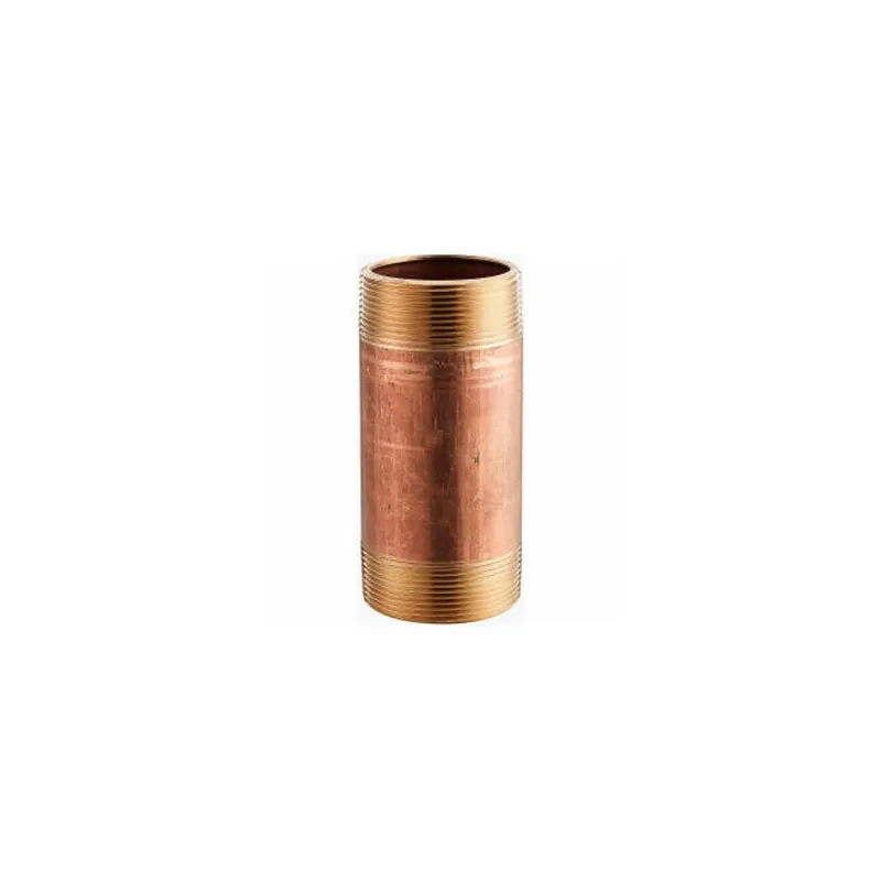 Mega Sale Merit Brass 2020-300 Brass Nipple 1-1/4 Inch x 3 Inch SCH 40 Red Brass Pipe