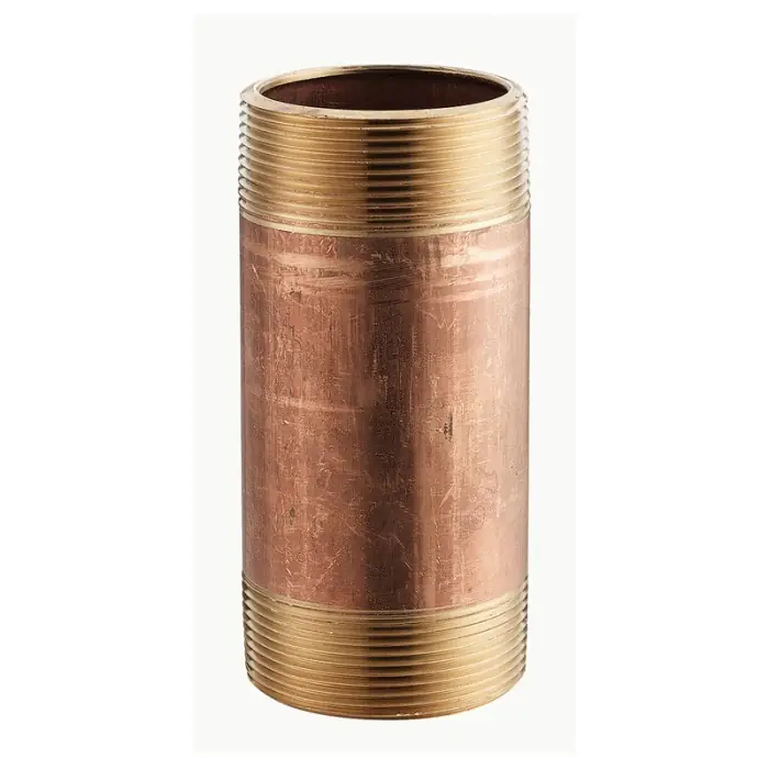 Buy Today Merit Brass 2032-300 Red Brass Nipple 2 Inch x 3 Inch SCH 40 Seamless Domestic